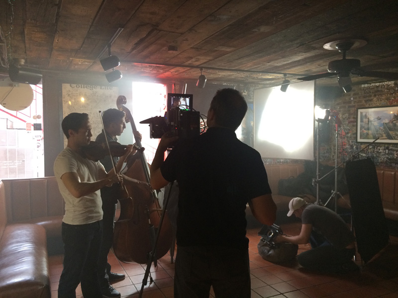 on location